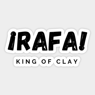 rafa king of clay 2 Sticker